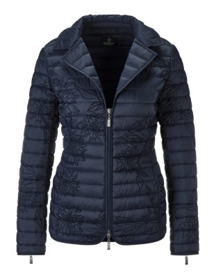 Übergangs Steppjacke mit Flockprint
