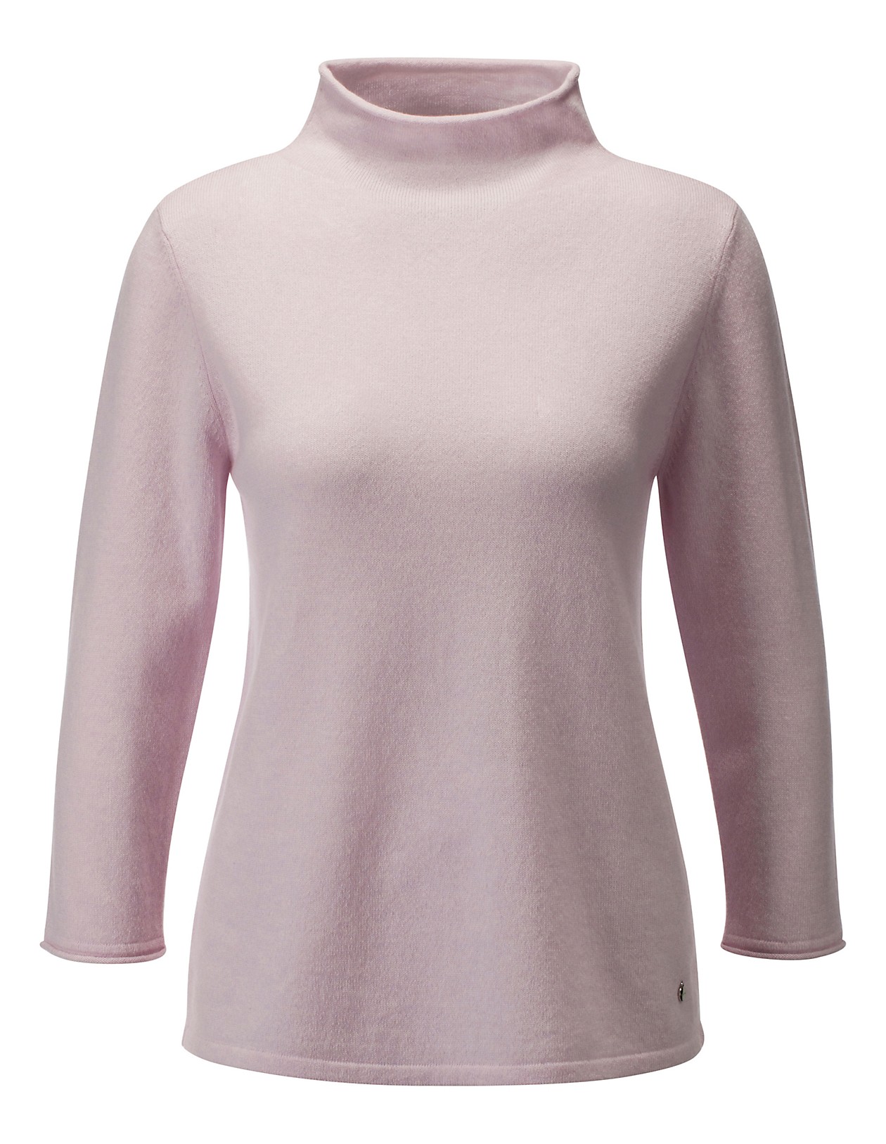 Kaschmirpullover mit Stehkragen, wildrose, rosa | MADELEINE Mode Kaschmirpullover mit Stehkragen, wildrose, rosa | MADELEINE Mode