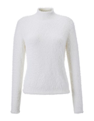 Pullover mit Stehkragen