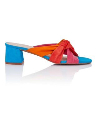 coral coloured sandals