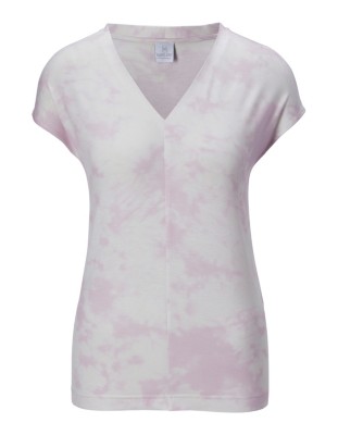 Ärmelloses Shirt mit Batik-Print